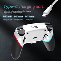 Controlador de Juegos Inalámbrico con Motor de Vibración Mejorado con Retroalimentación Somatosensorial Inmersiva para Juegos Móviles de PC y Android