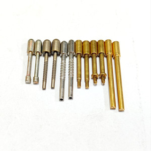 Kunden spezifische helle unbeschichtete Kupfers tifte 4mm Kopf durchmesser Amerikanisches/Europäisches/Koreanisches Ladegerät Netzteil Hardware-Stifte Stifte - Product Image 1