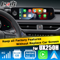 صندوق واجهة أندرويد 13 بسعة 8+128 جيجابايت لسيارات لكزس UX250h UX200 يدعم كاربلاي أوتو 2018- من إنتاج Lsailt