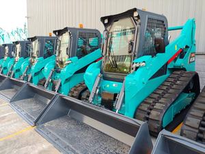 Track <span class=keywords><strong>Loader</strong></span> kompak Swl4538 <span class=keywords><strong>Bale</strong></span> Hugger tombak pengait garpu ember Tiller redder Mulcher tombak plat pemadat beban - Product Image 4