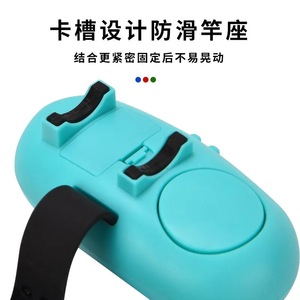 Indicateur de morsure de poisson, haute sensibilité, alarme électronique étanche, batterie rechargeable, utilisation en rivière, caoutchouc bleu noir - Product Image 5