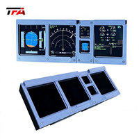 Periféricos para Simulador de Airbus A320, Sistema de Control de Vuelo, Unidad de Pantalla LCD, Pantalla LCD para Juegos de Vuelo Simulado