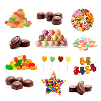 Machine commerciale automatique de dépôt de bonbons au Caramel, au chocolat, aux haricots, aux sucettes, aux bonbons