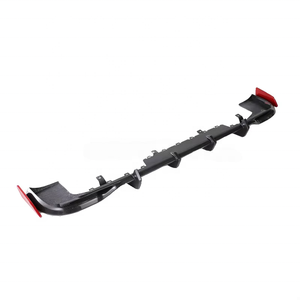 Behi Parachoques Trasero Lip Cove Dry Carbon Fiber Difusor de Parachoques Trasero BodyKit para Clase G W464 W463A B700 Upgrades B900 Nueva Condición - Product Image 1