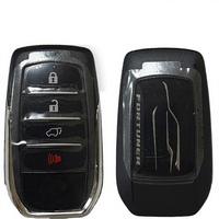 Llave Inteligente Original para Automóvil Toyota Fortuner SW4 2015 2016 2017 2018, Llave Inteligente 0182, Placa BM1ET, 312/314MHZ, 434MHZ, 8A