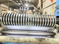 Bandes métalliques laminées, rubans en aluminium, rubans Mylar, blindage de câbles, enveloppement de conduites d'air flexibles HAVC, industrie de la climatisation