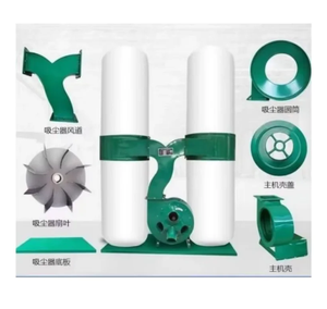 Machine industrielle compacte haute performance pour palettes en bois avec moteur de 5,5 kW et garantie de 2 ans pour dépoussiéreur - Product Image 1