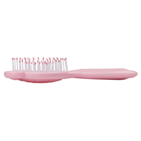 Brosse démêlante professionnelle en forme d'ours pour cheveux humides et secs - Brosse de massage du cuir chevelu ventilée et mignonne