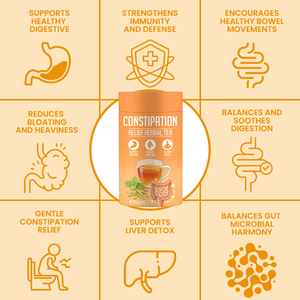 Thé vert aux herbes personnalisé OEM pour soulager la <span class=keywords><strong>constipation</strong></span> avec thé détox à la menthe poivrée en sachets, réduit les ballonnements, favorise le bien-être digestif - Product Image 3