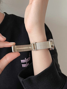 <span class=keywords><strong>Bracelet</strong></span> de <span class=keywords><strong>montre</strong></span> de luxe <span class=keywords><strong>pour</strong></span> femmes <span class=keywords><strong>pour</strong></span> <span class=keywords><strong>Xiaomi</strong></span> <span class=keywords><strong>Mi</strong></span> <span class=keywords><strong>Band</strong></span> 8/9/10 <span class=keywords><strong>Bracelet</strong></span> de <span class=keywords><strong>montre</strong></span> magnétique en métal oreille de blé représentatif - Product Image 5
