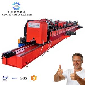 Machine de formage et de soudage automatique de cadres de portes de toit en acier inoxydable, contrôlée par PLC, avec moteur et roulement - Product Image 1