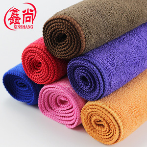 ผ้าเช็ดผมไมโครไฟเบอร์ Xinshang ขนาด 35x75 ซม. รูปทรงสี่เหลี่ยม สีพื้น ซับน้ำเร็ว สำหรับดูแลเส้นผม - Product Image 4