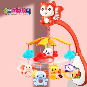 Éclairage électrique <span class=keywords><strong>jeu</strong></span> d'apprentissage <span class=keywords><strong>musical</strong></span> jouet rotatif bébé cloche de <span class=keywords><strong>lit</strong></span> mobile - Product Image 5