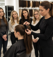 Queue de cheval en cheveux humains naturels Remy double épaisseur avec cordon de serrage et clip, extension de cheveux, vente en gros directe