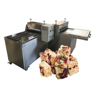 Automatische Nougat Candy Cube Cutter L Vormige Snijmachine Voor Granen Bar Broos