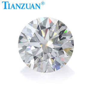 Diamante cultivado en laboratorio CVD H Color VVS1/VS1/VS2 3EX, cuentas de piedras preciosas sueltas de corte brillante redondo con certificado <span class=keywords><strong>GEMID</strong></span> - Product Image 1