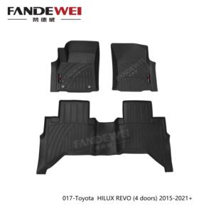 Alfombrillas para Auto Inodoras para ISUZU MUX DMAX Ford Ranger <span class=keywords><strong>Toyota</strong></span> LC300 HILUX REVO Vigo FORTUNER Changan Kaicene F70 Hunter UNIT Corolla - Product Image 3