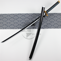 Pas cher ninja arme sécurité bambou katana épée jouet pour Tokitou Muichirou cosplay