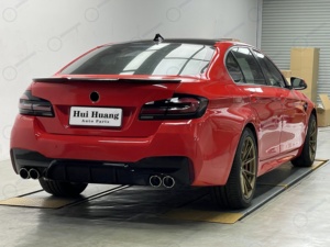 Kit de carrosserie de lifting automobile pour BMW Série 5 F10 F18 2010-2017, mise à niveau vers le style M5 F90 LCI, ensemble pare-chocs <span class=keywords><strong>avant</strong></span> et arrière avec jupes latérales - Product Image 5