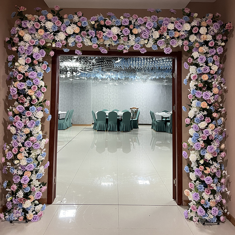 06Purple pink arch