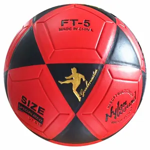 Su ordine di formazione partita di calcio size 5 termica bonded palloni da calcio per la formazione sportiva