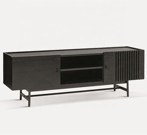 <span class=keywords><strong>Meuble</strong></span> <span class=keywords><strong>TV</strong></span> en bois chêne doré, nouveau design, étagère <span class=keywords><strong>TV</strong></span> avec jambes en métal, meilleur prix - Product Image 2