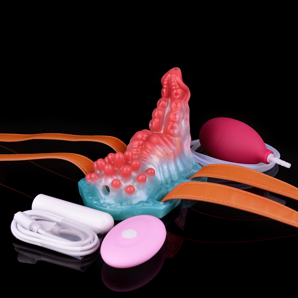 Jouet + injecteur + pompe + ceintures + vibrateurs