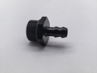 Nuevo Adaptador de Manguera de Combustible JIAX AN8 Flare 5/16" Barb, de Aluminio Aeroespacial 6061-T6, Ligero, con Cierre a Presión, Acabado Anodizado Negro, 4000 PSI