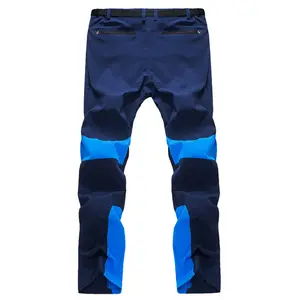 Pantaloni da Trekking uomo pantaloni estivi impermeabili ad asciugatura rapida pantaloni da Trekking Softshell traspiranti pantaloni da arrampicata in montagna con tasche