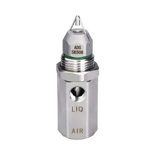 ADG 316 stainless steel 50 microns dust suppression ultrasonic atomizing fogging spray nozzles