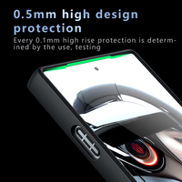 Coque transparente mate pour ZTE nubia Red Magic 10 Air Case Cover RedMagic 10 9S 9 Pro Anti-shock Acrylique PC Case Skin Feel Funda
