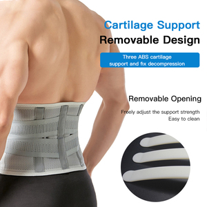 Corsé Ortopédico Ajustable y Transpirable KSY con Nailon para Hernia y Soporte Lumbosacral, Ajuste Universal - Product Image 1