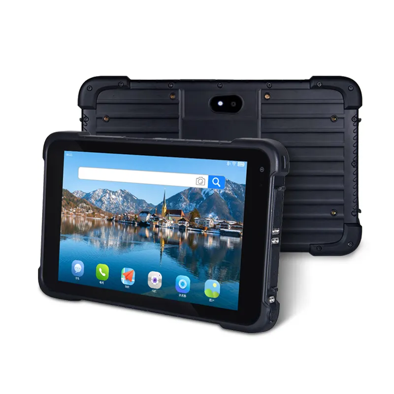 Android Tablet Met Hoogtemeter Android Tablet 8 Inch Maat 64Gb Opslag Robuuste Ip68 Waterdichte Tablet Industrieel