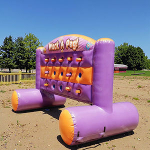 Portable PVC Gonflable Whack-A-Peg <span class=keywords><strong>Boxe</strong></span> Punch Wall Wake Batak Jeu pour Événements - Product Image 1