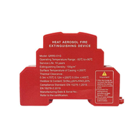 Dispositif d'extinction d'incendie par aérosol thermique QRR0.01G 10g, suppression automatique des incendies pour la protection contre les incendies des petits armoires et boîtiers de terminaison
