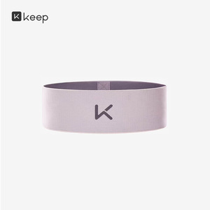 Bande de Résistance Élastique Antidérapante Keep Knitted pour Muscler les Fessiers, 120 Lbs, pour Fitness et Yoga, Unisexe, Rose Pêche, Tailles S M L - Product Image 3