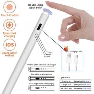 ปากกาสไตลัสแม่เหล็กสำหรับ iPad รุ่นที่ <span class=keywords><strong>9</strong></span> ขนาด <span class=keywords><strong>9</strong></span> นิ้ว พร้อมฟังก์ชันป้องกันการสัมผัสโดยฝ่ามือ - Product Image 3