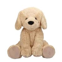 Peluche Golden Retriever 35cm, rembourrée en coton PP, jouet moelleux pour chien, cadeau d'anniversaire pour enfants, décoration d'intérieur, vente en gros