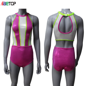 Costume <span class=keywords><strong>de</strong></span> gymnastique <span class=keywords><strong>artistique</strong></span> personnalisé, compétences pour le <span class=keywords><strong>patinage</strong></span> <span class=keywords><strong>artistique</strong></span>, le ballet, design professionnel gratuit, broderie scintillante, respirant - Product Image 5