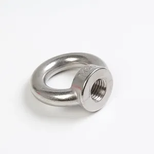 Wholesale Stainless Steel 304 Lifting Eye Nut M22 Forged Round Ring Shape Din582 Oval Eye Nuts