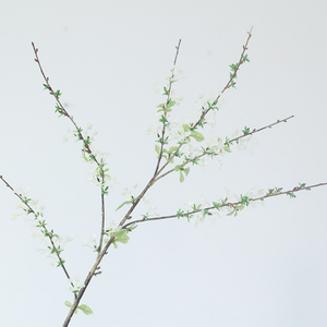 Rami di Spiraea Artificiali Realistiche all'Ingrosso in Vaso o Sciolti per Composizioni Floreali Fai-da-Te, Decorazioni Nordiche per Casa, Matrimoni ed Eventi - Product Image 2