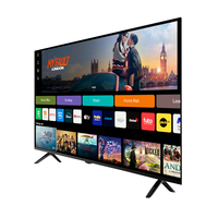 Téléviseur intelligent LED FHD 32 pouces OEM d'usine, TV HD 32-85 pouces avec Android pour usage hôtelier