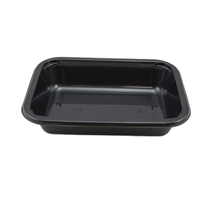 Barquette en plastique CPET thermoscellable pour micro-ondes, pour compagnies aériennes - Product Image 2