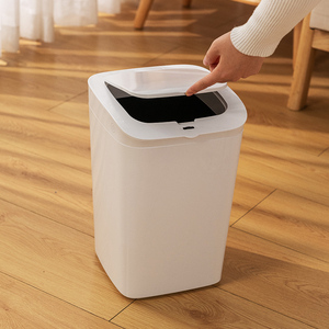 <span class=keywords><strong>Poubelle</strong></span> intelligente à capteur <span class=keywords><strong>automatique</strong></span>, étanche, grande capacité, sans contact, avec capteur ultrasonique pour cuisine et salon - Product Image 5