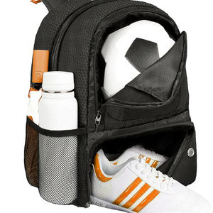 China Manufacturer's <b>Waterproof</b> Polyester Oxford Fashion <b>Backpack</b> Foldable Soft Anti-Theft Print Zipper Portable Soccer Football - Product Image 3