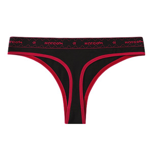 Ropa interior <span class=keywords><strong>de</strong></span> algodón <span class=keywords><strong>de</strong></span> tiro bajo sin costuras para mujer europea americana, calzoncillos finos para todos los días, Bikini, cintura tejida sólida para deportes - Product Image 5