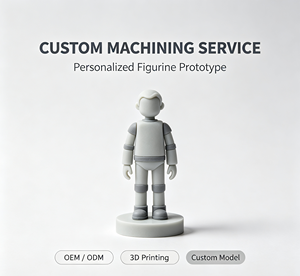 บริการผลิตตัวอย่างฟิกเกอร์แบบข้อต่อ OEM ODM ตามสั่ง, บริการผลิตต้นแบบฟิกเกอร์แอคชั่นแบบปรับแต่งได้ด้วยการพิมพ์ 3 มิติ - Product Image 1