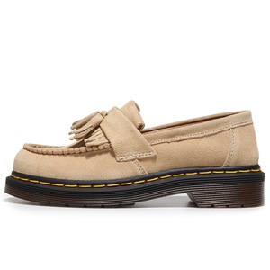 Nouvelles bottes à plateforme pour femmes, bout rond, grande taille, en cuir véritable, chaussures épaisses pour femmes, bottines pour femmes, style universitaire - Product Image 2