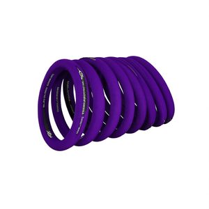 ปลอกหุ้มพวงมาลัยสีม่วง ผ้าเนื้อนุ่ม ใช้ได้กับรถยนต์และรถบรรทุก - Product Image 2