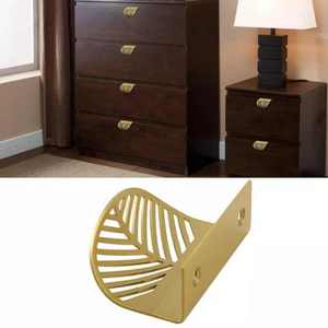 Cabinet <strong>Door</strong> <strong>Knobs</strong> Leaf Shape Brass <strong>Door</strong> <strong>Knob</strong> Furniture Handles Drawer Pulls - Product Image 6